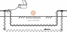 Подключение генератора сигналов Ridgid SeekTech ST-510 через индукционные клещи