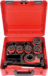 Ручной резьбонарезной клупп Rothenberger Super Cut Set BSPT R 3/8"-1/2"-3/4"-1"-1 1/4"