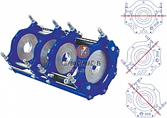 Центратор электрогидравлической машины для стыковой сварки пластиковых труб Волжанин ССПТ-1600