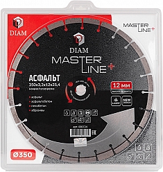 Упаковка круга алмазного сегментного Diam Master Line+ 1A1RSS Асфальт 350 мм