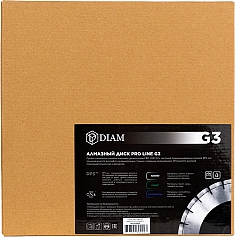 Упаковка сегментного алмазного круга Diam Pro Line 1A1RSS G3 Гранит 300 (310) мм